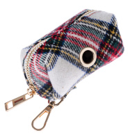 Nomad Tales Tartan: Obojek, vodítko, zásobník na sáčky, gumička - 20 % sleva - Zásobník na sáčky