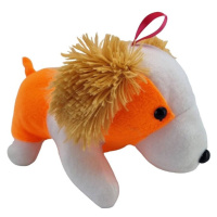 WIKY - Oražnový pes plyšový 21cm