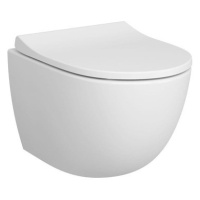 Wc s bidetem závěsné VitrA Sento zadní odpad 7747-003-0559