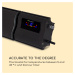 Blumfeldt Comic Beam Smart 30, infračervený ohřívač, 3000 W, ovládání přes aplikaci, černý