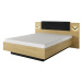 ArtLas Manželská postel SOLVE | 160 x 200 cm Provedení: Postel s výklopným roštem bez matrace