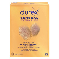 Durex Sensual Extra Lube kondomy 20 ks