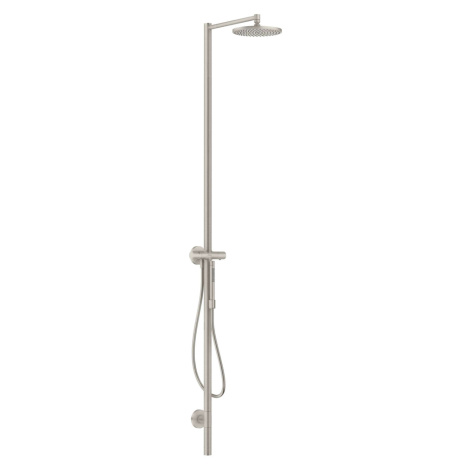 Axor Starck - Sprchový set s termostatem, průměr 24 cm, 1 proud, vzhled nerezu 12672800