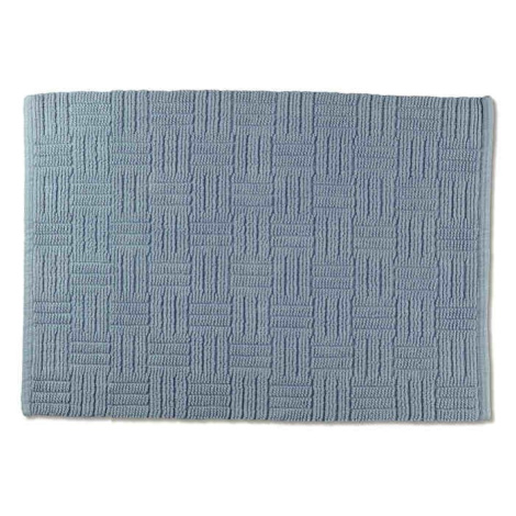 KELA Koupelnová předložka Leana 65x55 cm bavlna modrá KL-23500