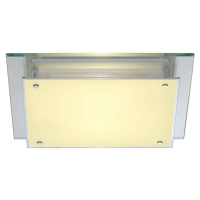 SLV BIG WHITE Stropní svítidlo GLASSA E27 stropní čtvercová 230V E27 2x60W 155180