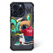 Pouzdro pro Apple Iphone 14 Plus Teddy Graffiti 001 Babaco Magsafe Průsvitné