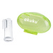 AKUKU - První zubní kartáček s pouzdrem zelený