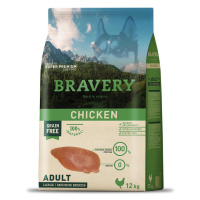 Bravery Dog Medium/Large Adult Chicken - 2 x 12kg