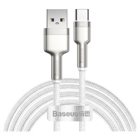 Kabel USB-C Baseus Cafule, 66 W, 2 m (bílý)