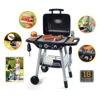 Smoby Grill Barbecue s mechanickými funkciami a zvukom a 18 doplnkami 73 cm