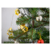 LED světelný řetěz CHRISTMAS TREE 140 cm zlatý