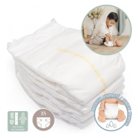 Smoby pampersky 4 ks Nappies Natur DAmour Baby Nurse pro panenku do 50 cm