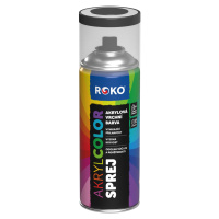 Barva akrylová vrchní Roko AKRYCOLOR Sprej grafitová šedá, 400 ml