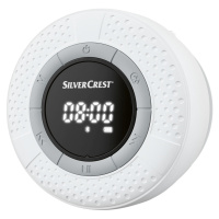 Silvercrest® Reproduktor do koupelny Bluetooth SBL 3 D2 (bílá)