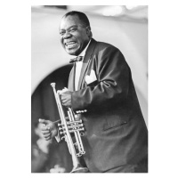 Fotografie Louis Armstrong, 1950s, 26.7 × 40 cm