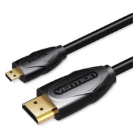 Vention Micro HDMI to HDMI Cable 1M Black