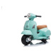 Elektrická motorka Vespa GTS, tyrkysová, s pomocnými koly, Licencované, 6V Baterie, 30