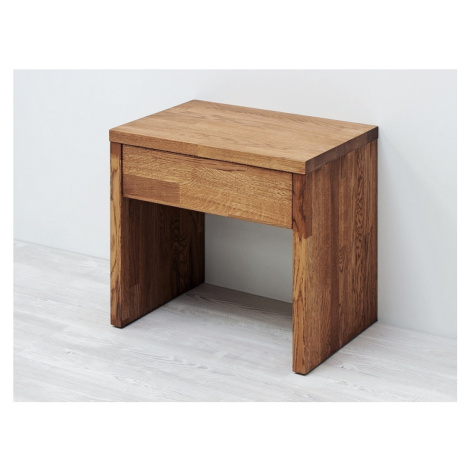 BMB Noční stolek KLASIK z lamina - imitace dřeva dub Nebraska - SKLADEM