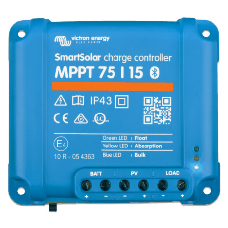 Victron MPPT solární regulátor SmartSolar MPPT 75/15