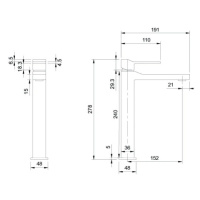 Omnires SLIDE SL7712CR