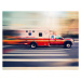 Fotografie Ambulance speeding in New York, THEPALMER, 40 × 30 cm