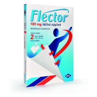 FLECTOR 180 mg Léčivá náplast 2 kusy