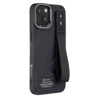 Zadní kryt Tactical Camo Troop Drag Strap pro Apple iPhone 14, černá