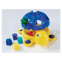 Dohány vkládací Kouzelná želva pro děti 5016 žluto-modrá