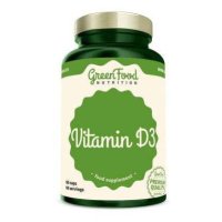 GreenFood Nutrition Vitamin D3 1000 IU 60 kapslí