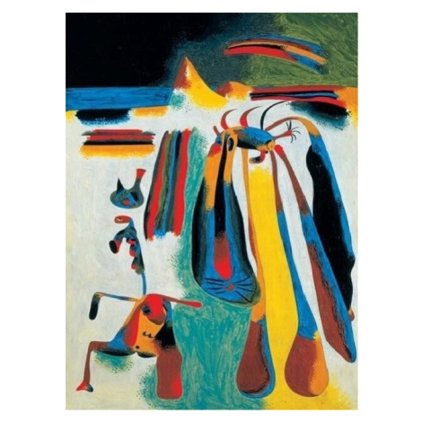 Umělecký tisk Odpočinek katalánského rolníka - Paysan Catalan au Repos, 1936, Joan Miró, (60 x 8 MIGNECO&SMITH