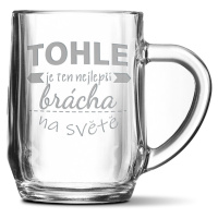 Sablio Půllitr Tohle je ten nejlepší brácha na světě: 0,5 l