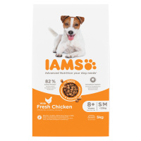 IAMS Advanced Nutrition Senior Small & Medium Dog s kuřecím - 5 kg