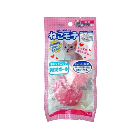 Japan Premium Míč s přírodním peřím a šantou kočičí