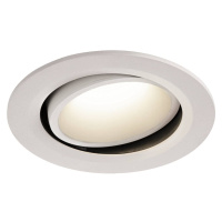 SLV BIG WHITE NUMINOS MOVE DL L vnitřní LED zápustné stropní svítidlo bílá/bílá 4000 K 20° otočn