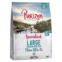 Purizon granule 400 g - 15 % sleva - Large Adult kuře & ryba - bezobilné