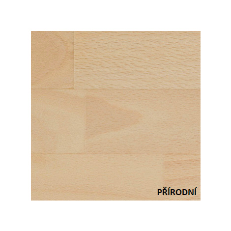 Postel BMB Ella Family - Masivní Buk Rozměr: 90x200 cm, Provedení rohů: Oblé, Moření: 71 - Lak