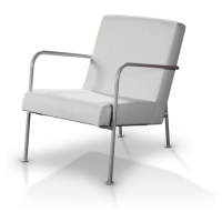 Dekoria Potah na křeslo Ikea PS, smetanově bílá, fotel Ikea PS, Etna, 705-01