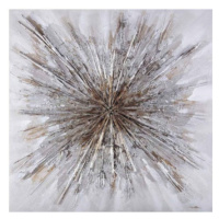 Ručně malovaný obraz streak (100x100 cm)