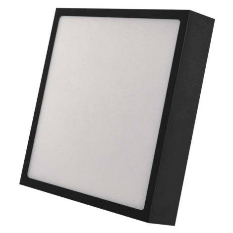 LED svítidlo NEXXO černé, 22,5 x 22,5 cm, 21 W, teplá/neutrální bílá EMOS
