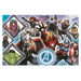 Trefl Puzzle TREFL Puzzle Super Shape XL Avengers 104 dílků