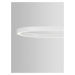 NOVA LUCE závěsné svítidlo CUPPE bílý hliník a akryl LED 58W 230V 3000K IP20 stmívatelné 9345625
