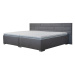 Nadrozměrná postel ONE4ALL tmavě šedá, 280x220 cm