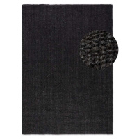 Černý jutový koberec 120x170 cm Bouclé – Hanse Home