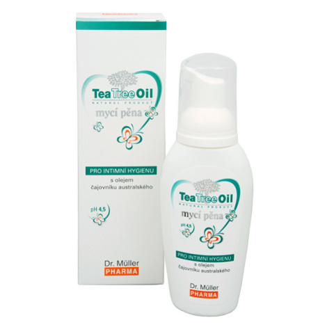 Tea Tree Oil mycí pěna pro intimní hygienu 150ml Dr.Müller