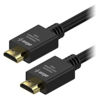 AlzaPower AluCore Premium HDMI 2.0 High Speed 4K 1m černý