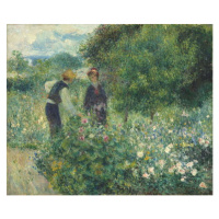 Pierre Auguste Renoir - Obrazová reprodukce Picking Flowers, 1875, (40 x 35 cm)