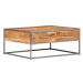 Konferenční stolek 75x75x35 cm masivní akáciové dřevo