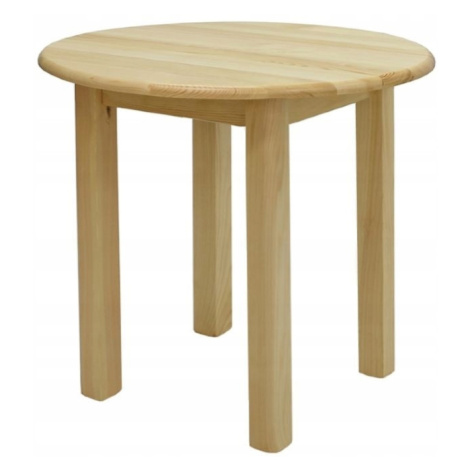Dede Stůl z masivu borovice 60 cm