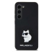 Kryt Karl Lagerfeld KLHCSA55SMHCNPK A55 A556 black hardcase Silicone Choupette Metal Pin (KLHCSA