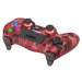 Dragonshock Mizar Wireless Controller Red Camo (PS4/PC) Červená/stříbrná